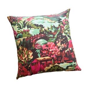 Giverny Italian Cotton & Linen Cushion by Fili NY